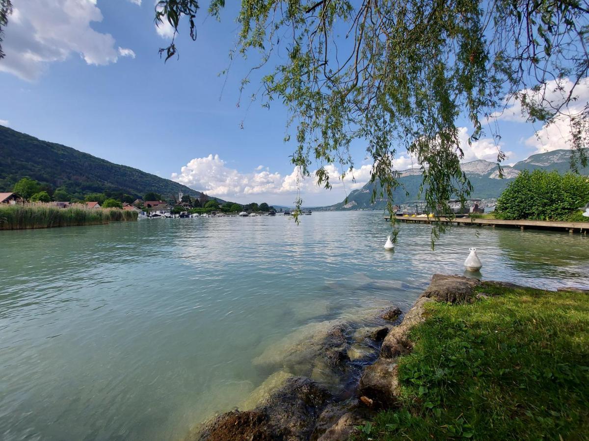 A 200 Metres Du Lac D'Annecy, Spacieux Appartement 3 Chambres Avec Terrasse Et Jardin Sevrier Bagian luar foto